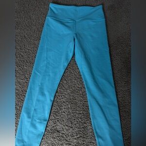 Athleta bra and leggings teal matching set